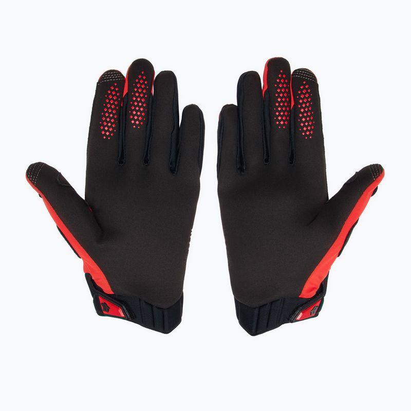 Pánské cyklistické rukavice Fox Racing Defend Wind Offroad fluorescent red 3