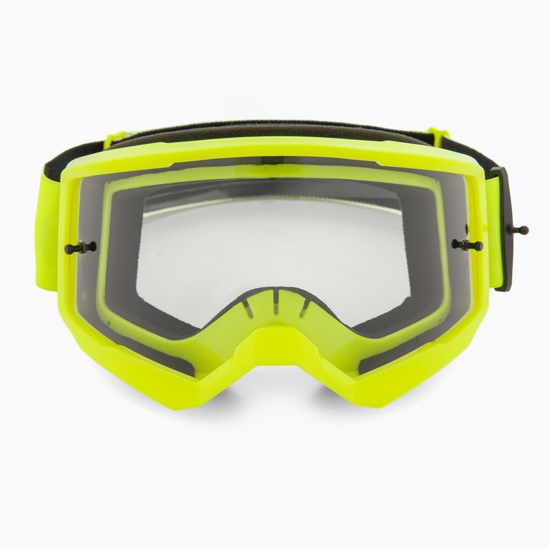 Cyklistické brýle Fox Racing Main Core fluorescent yellow/clear 2