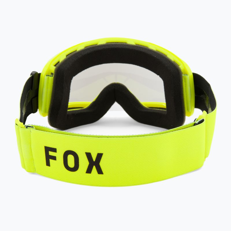 Cyklistické brýle Fox Racing Main Core fluorescent yellow/clear 3