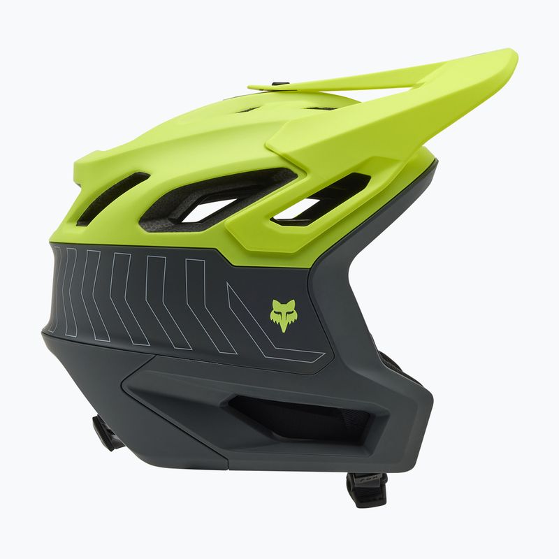 Cyklistická přilba Fox Racing Dropframe Pro Runn fluorescent yellow 2