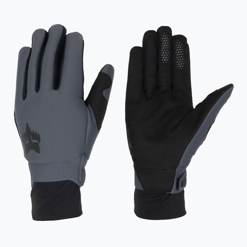 Pánské cyklistické rukavice Fox Racing Defend Thermo graphite