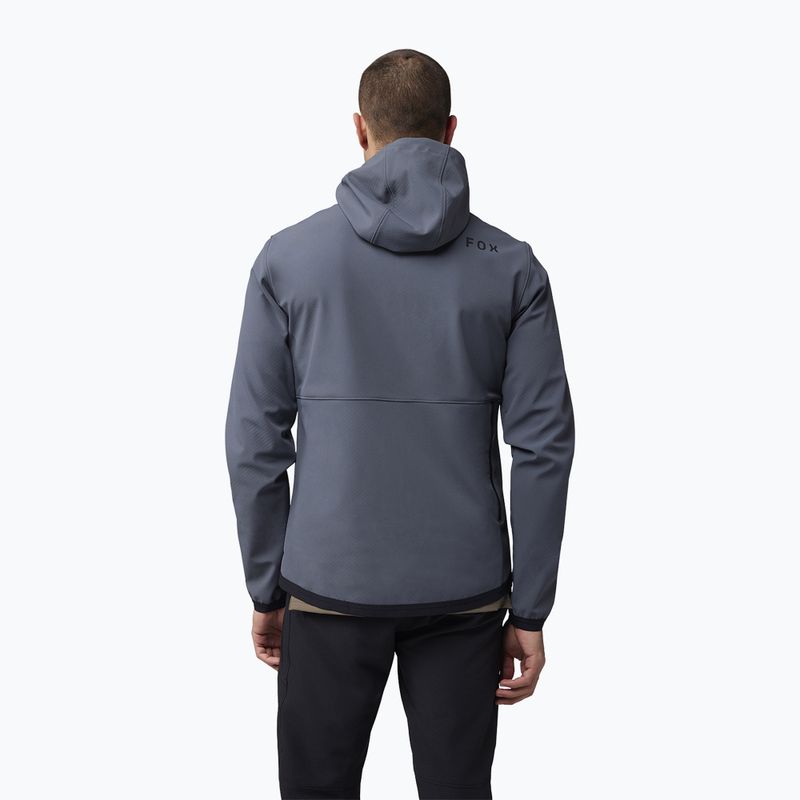 Pánská cyklistická mikina Fox Racing Ranger Fire Hoodie graphite 2