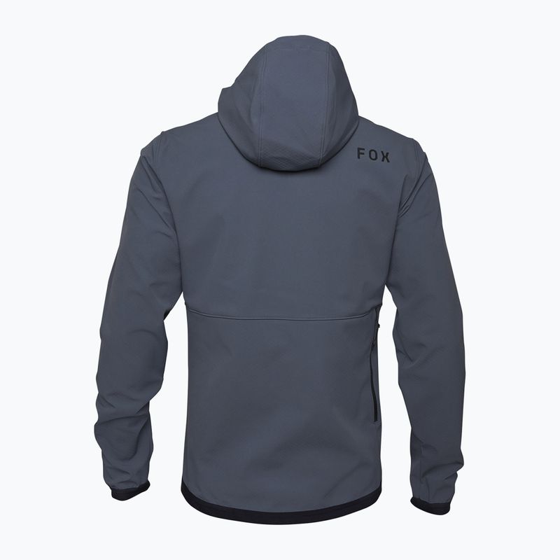 Pánská cyklistická mikina Fox Racing Ranger Fire Hoodie graphite 5