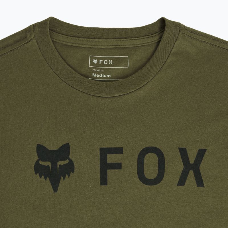 Pánské tričko Fox Racing Absolute olive gren 3
