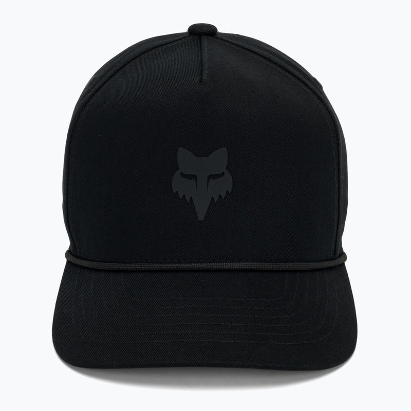 Pánská kšiltovka Fox Racing Fox Head Rope Hat black/black 2