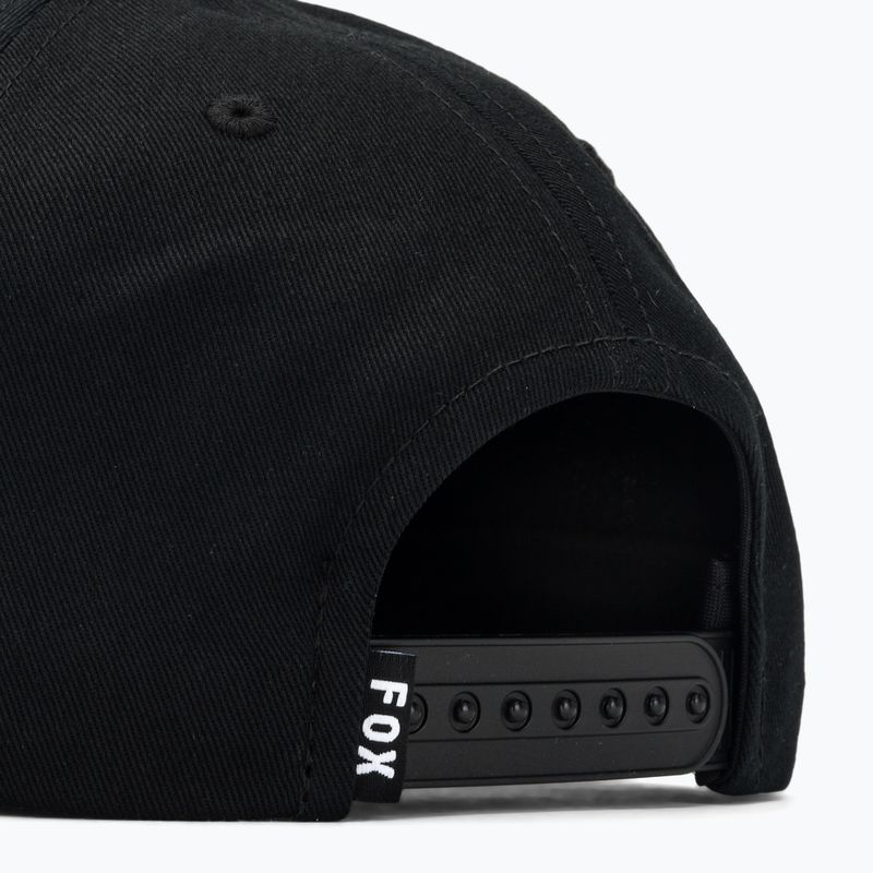 Pánská kšiltovka Fox Racing Fox Head Rope Hat black/black 4