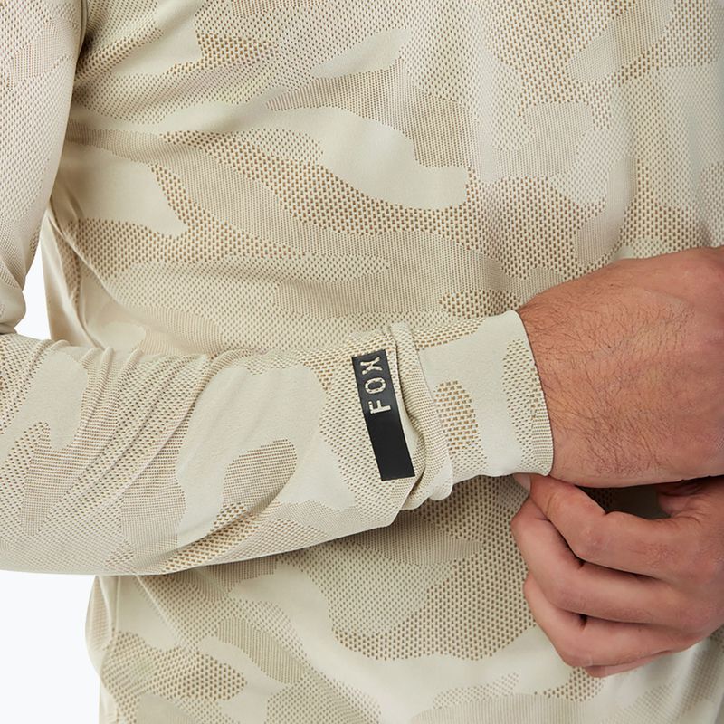 Pánské cyklistické tričko Longsleeve Fox Racing Ranger Tru Dri cream 5