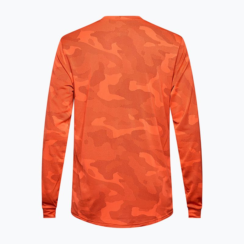 Pánské cyklistické tričko s dlouhým rukávem Fox Racing Ranger Tru Dri blood orange 2