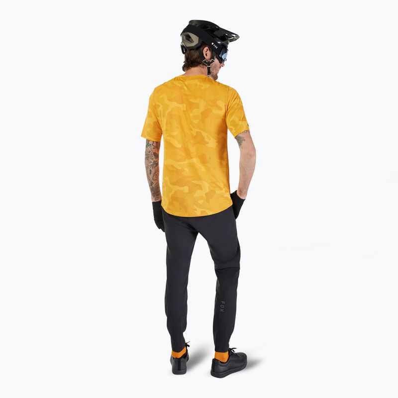 Pánský cyklistický dres Fox Racing Ranger Tru Dri tangerine 3