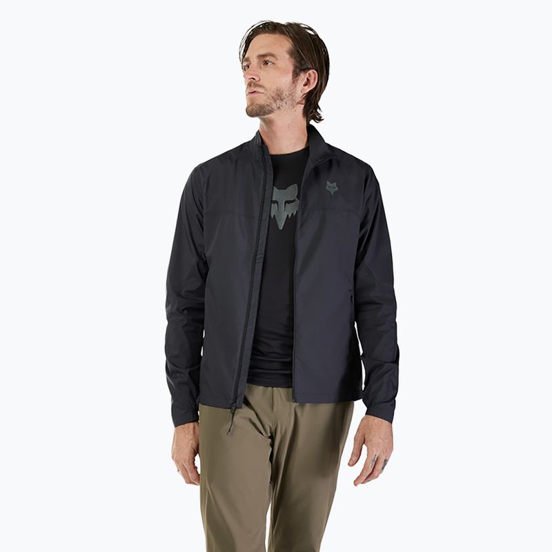 Pánská cyklistická bunda Fox Racing Ranger Wind black 3