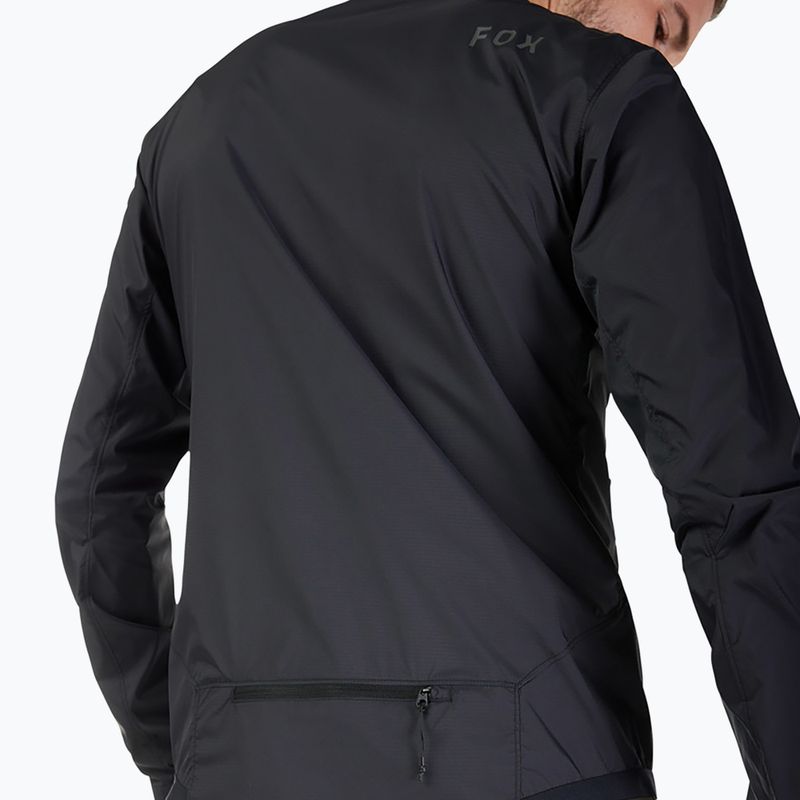 Pánská cyklistická bunda Fox Racing Ranger Wind black 5