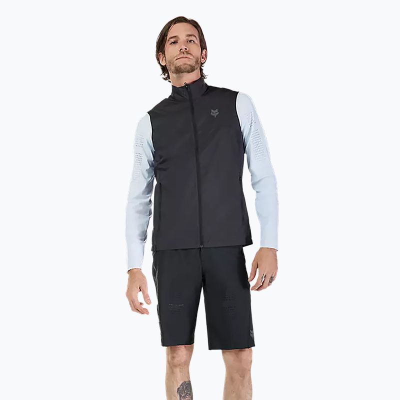Pánská cyklistická vesta Fox Racing Ranger Wind black