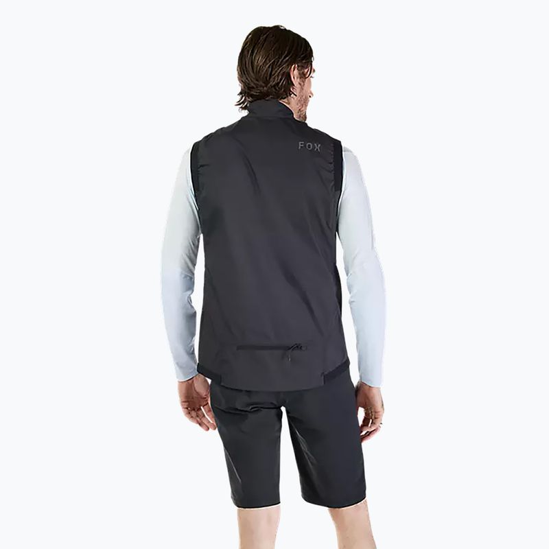 Pánská cyklistická vesta Fox Racing Ranger Wind black 2