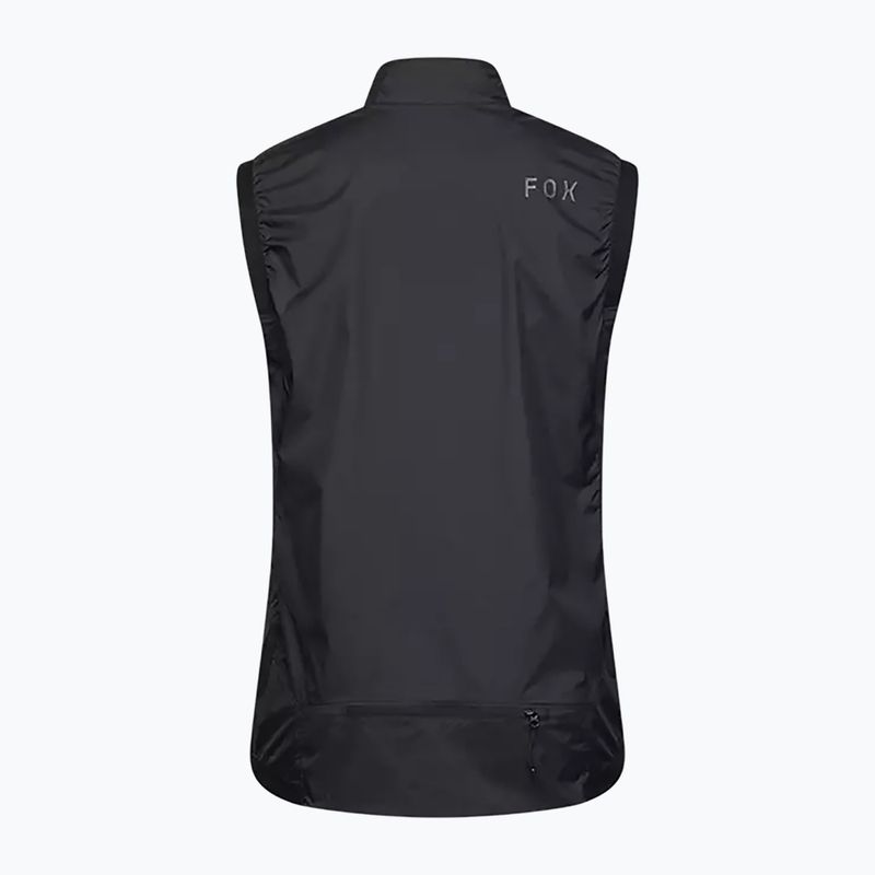 Pánská cyklistická vesta Fox Racing Ranger Wind black 4