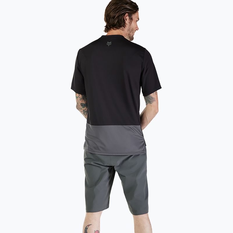 Pánský cyklistický dres Fox Racing Ranger Wordmark black 2