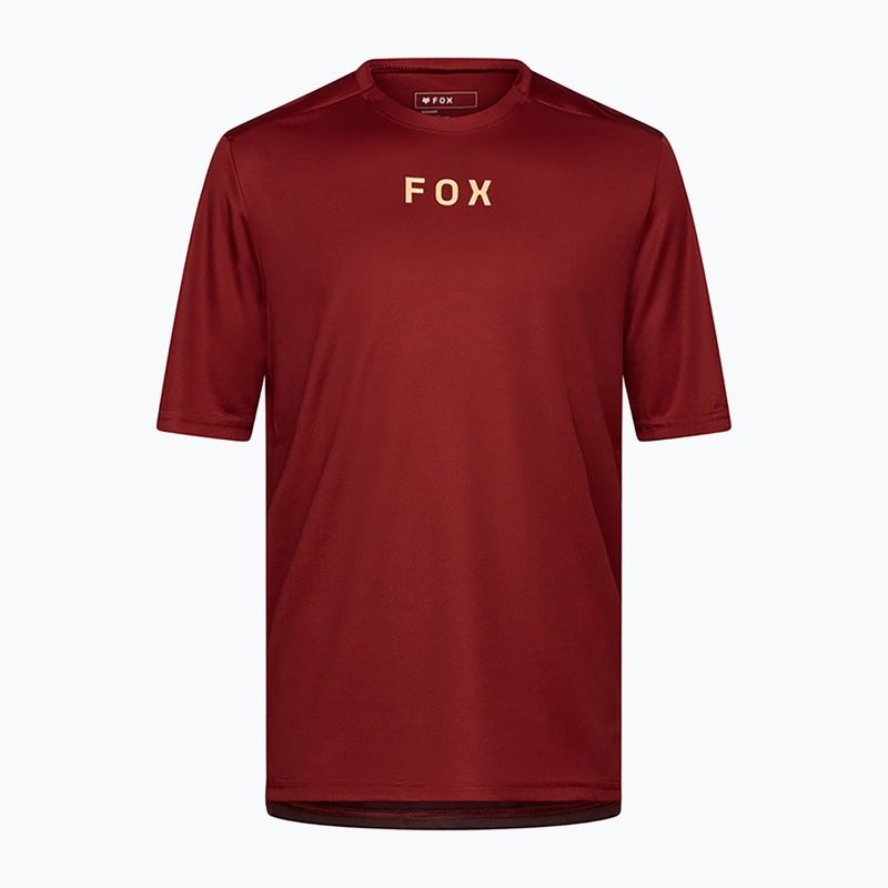 Pánský cyklistický dres Fox Racing Ranger Wordmark rust brown 5