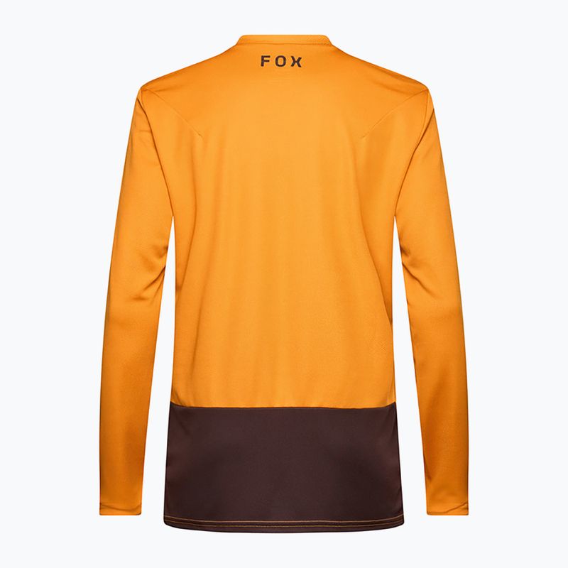 Pánské cyklistické tričko s dlouhým rukávem Fox Racing Ranger Fox Head carmel 2