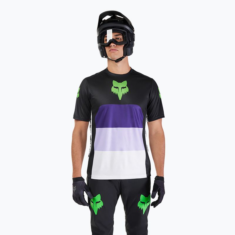 Pánský cyklistický dres Fox Racing Ranger Grid black