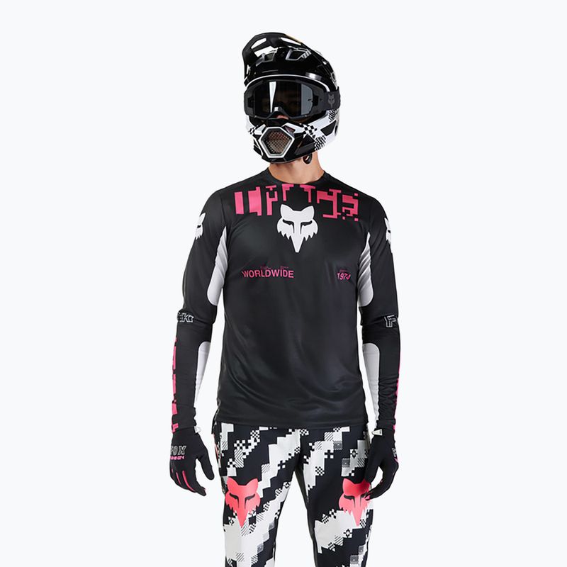 Pánské cyklistické tričko Longsleeve Fox Racing Ranger Digi Image black