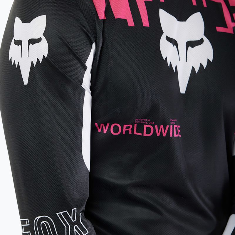 Pánské cyklistické tričko Longsleeve Fox Racing Ranger Digi Image black 4