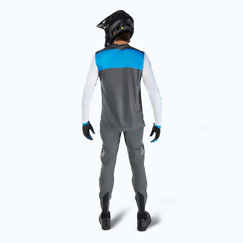 Pánské cyklistické tričko Longsleeve Fox Racing Ranger Digi Image white 4