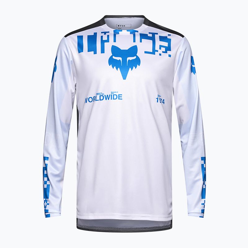 Pánské cyklistické tričko Longsleeve Fox Racing Ranger Digi Image white 9
