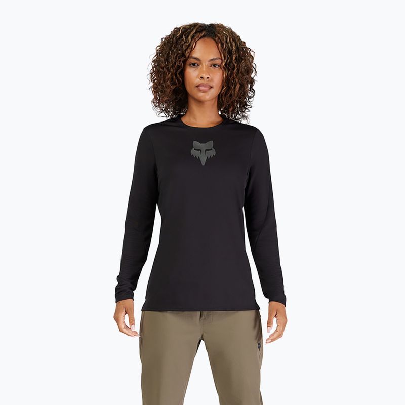 Dámské cyklistické tričko Longsleeve Fox Racing Ranger Fox Head W black