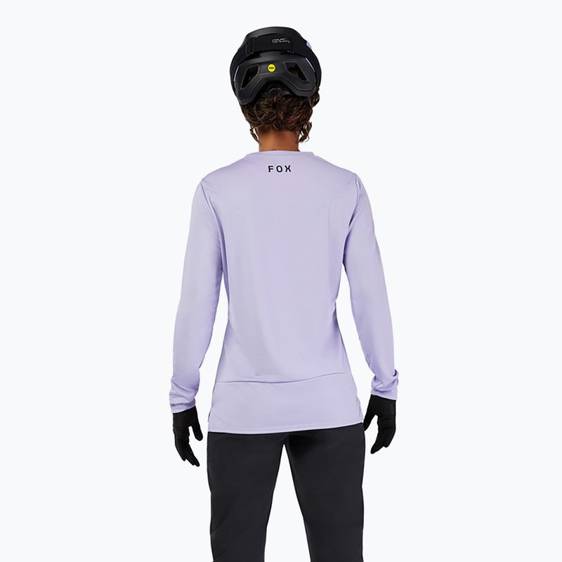 Dámské cyklistické tričko Longsleeve Fox Racing Ranger Fox Head W lilac 2