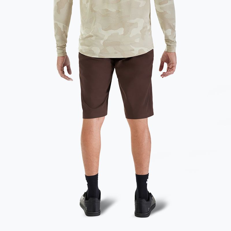 Pánské cyklistické šortky Fox Racing Ranger cocoa 2
