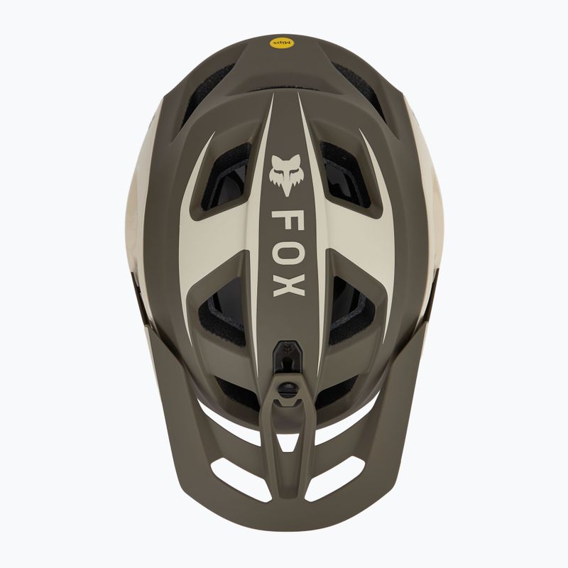 Cyklistická přilba Fox Racing Speedframe Pro Defy cream 5