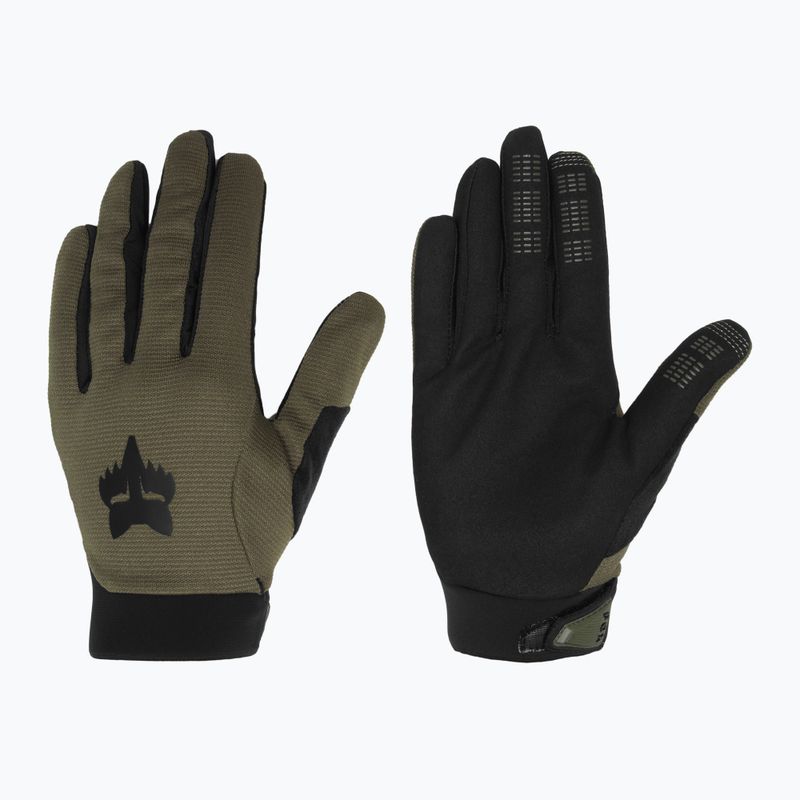 Pánské cyklistické rukavice Fox Racing Ranger military