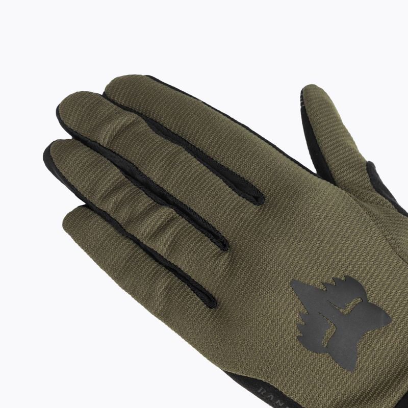 Pánské cyklistické rukavice Fox Racing Ranger military 4