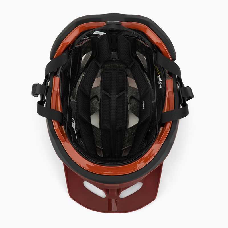 Cyklistická helma Fox Racing Speedframe RS Paranoid rust 5