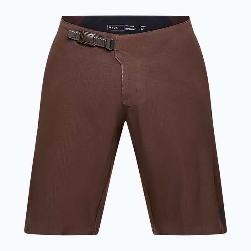 Pánské cyklistické šortky Fox Racing Flexair Ascent cocoa brown