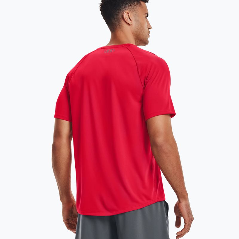 Pánské sportovní tričko Under Armour Tech 2.0 SS Tee 600 červené 1326413 2