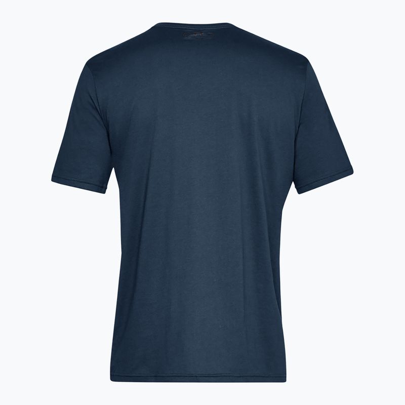 Pánské tričko Under Armour Sportstyle Left Chest academy/black 2