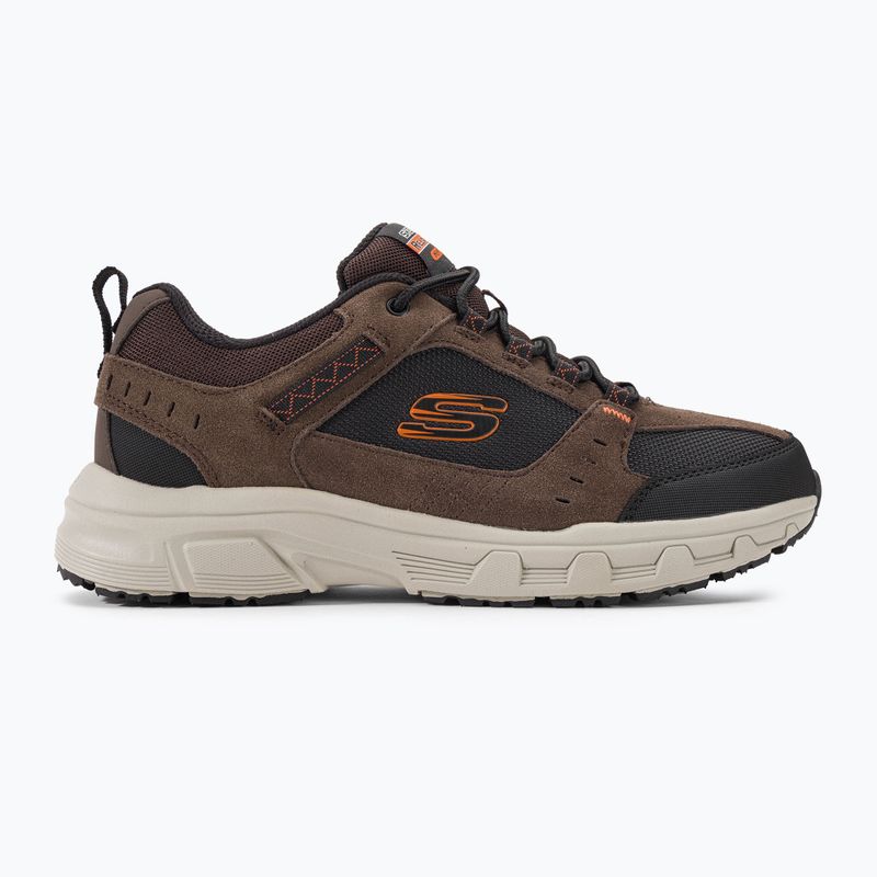 SKECHERS Oak Canyon pánské trekové boty chocolate/black 2