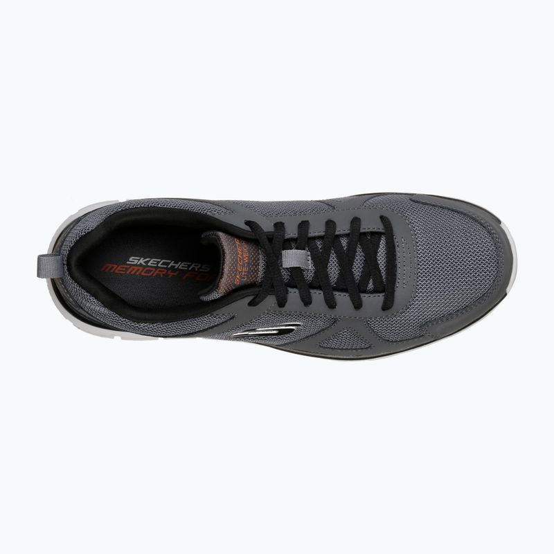 SKECHERS Track Scrolic pánské tréninkové boty charcoal/black 11