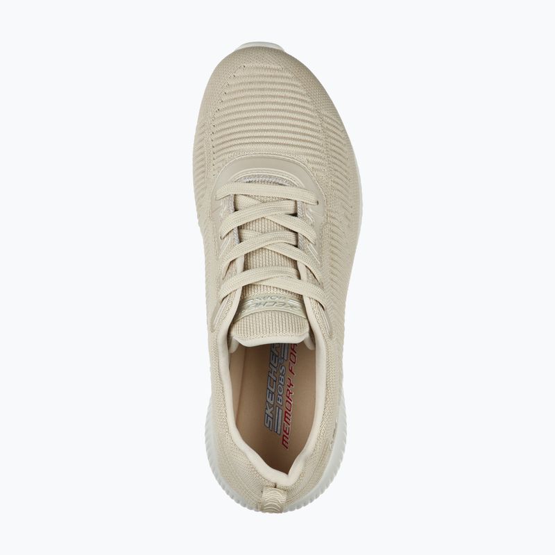 Dámské boty SKECHERS Bobs Sport Squad Tough Talk beige 5
