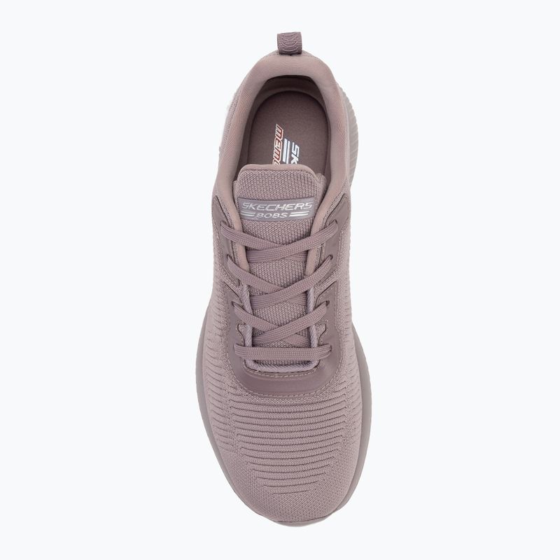 Dámské boty SKECHERS Bobs Sport Squad Tough Talk mauve 5
