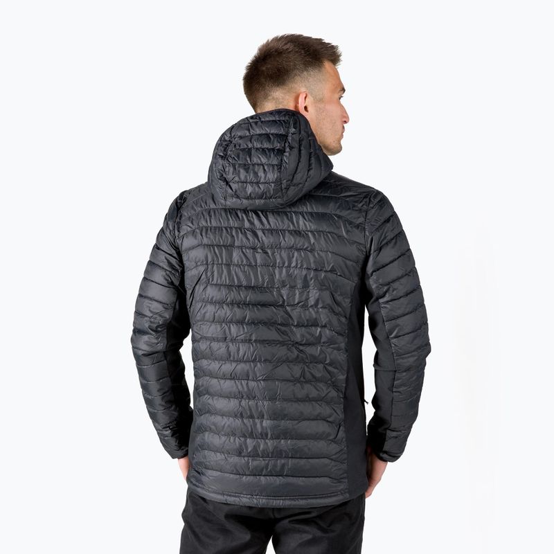 Pánská péřová bunda Columbia Powder Pass Hooded 010 černá 1773271 3