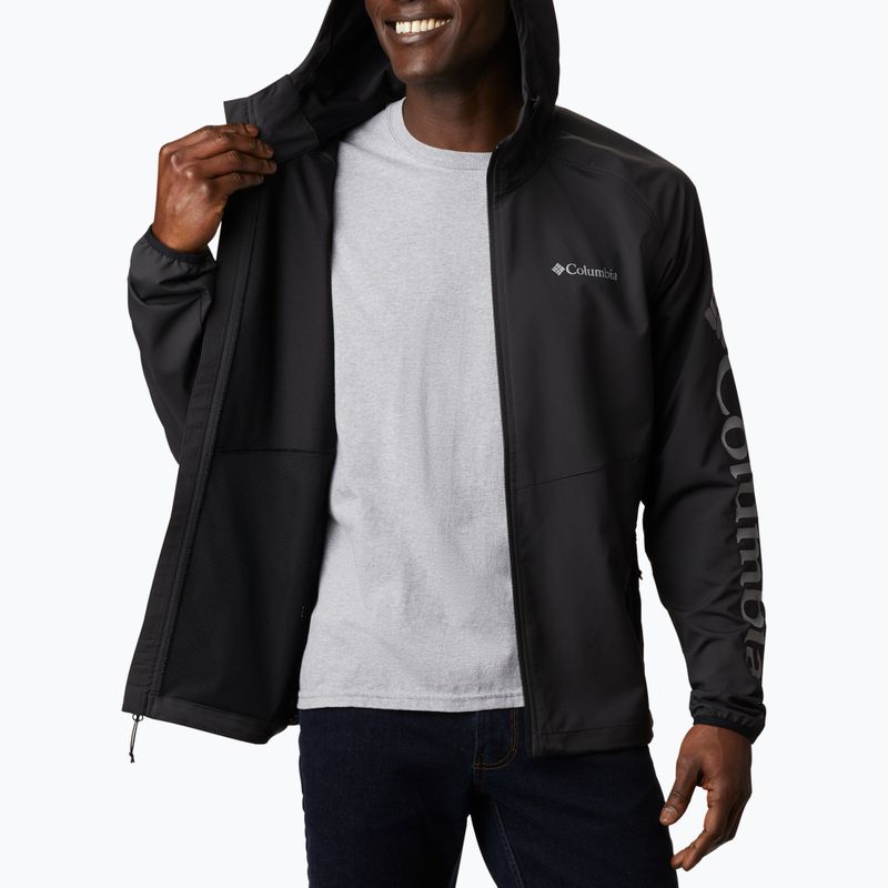 Pánská softshell bunda Columbia Panther Creek černá 1840711011 3