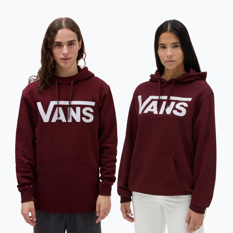 Pánská mikina  Vans Mn Vans Classic Po Hoodie Ii port royale/white