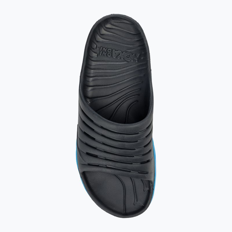 Dámské pantofle   HOKA Ora Recovery Slide 2 ebony/dresden blue 5