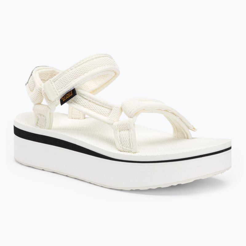 Dámské turistické sandály Teva Flatform Universal Mesh Print bright white
