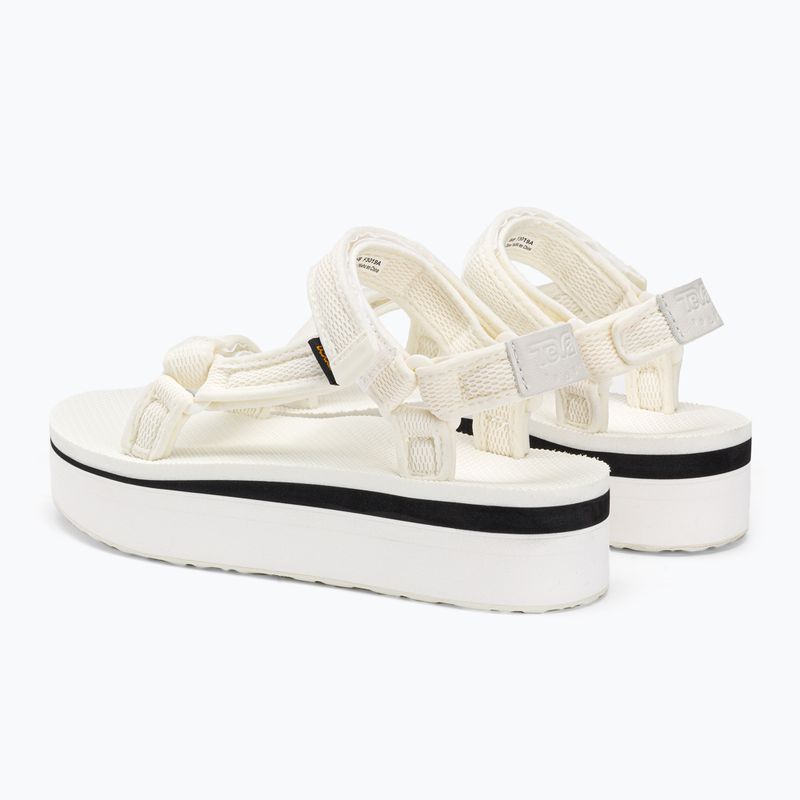 Dámské turistické sandály Teva Flatform Universal Mesh Print bright white 3