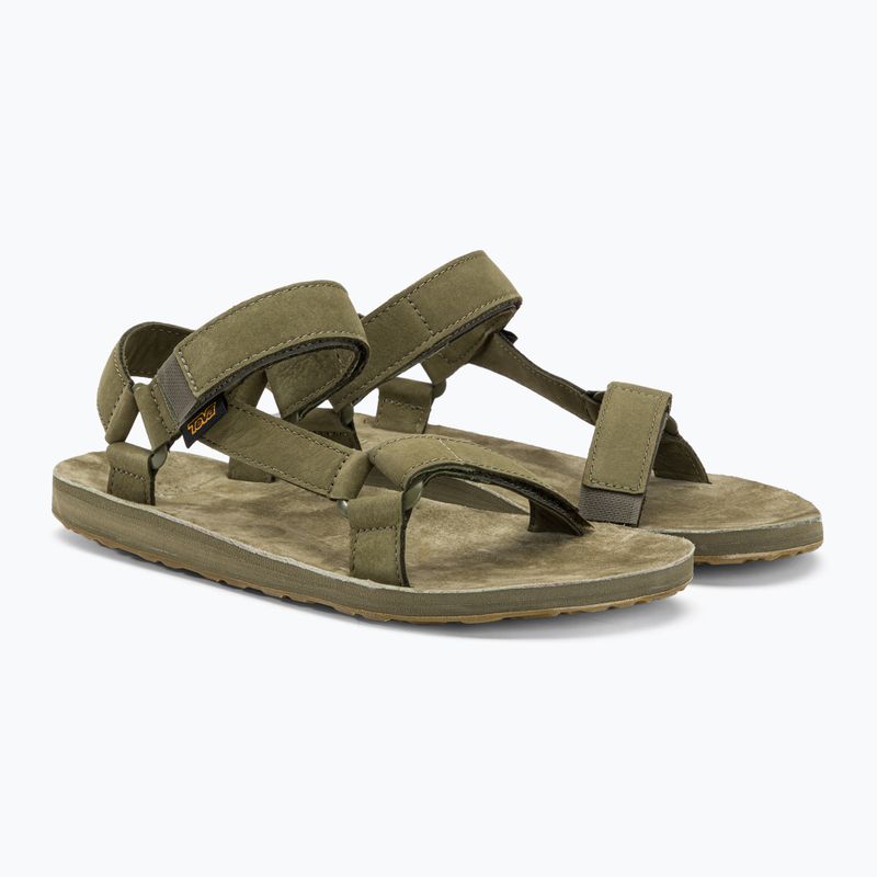 Pánské turistické sandály Teva Original Universal Leather burnt olive 4