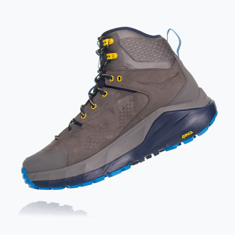 Pánské běžecké boty HOKA Sky Kaha charcoal grey/blue 3