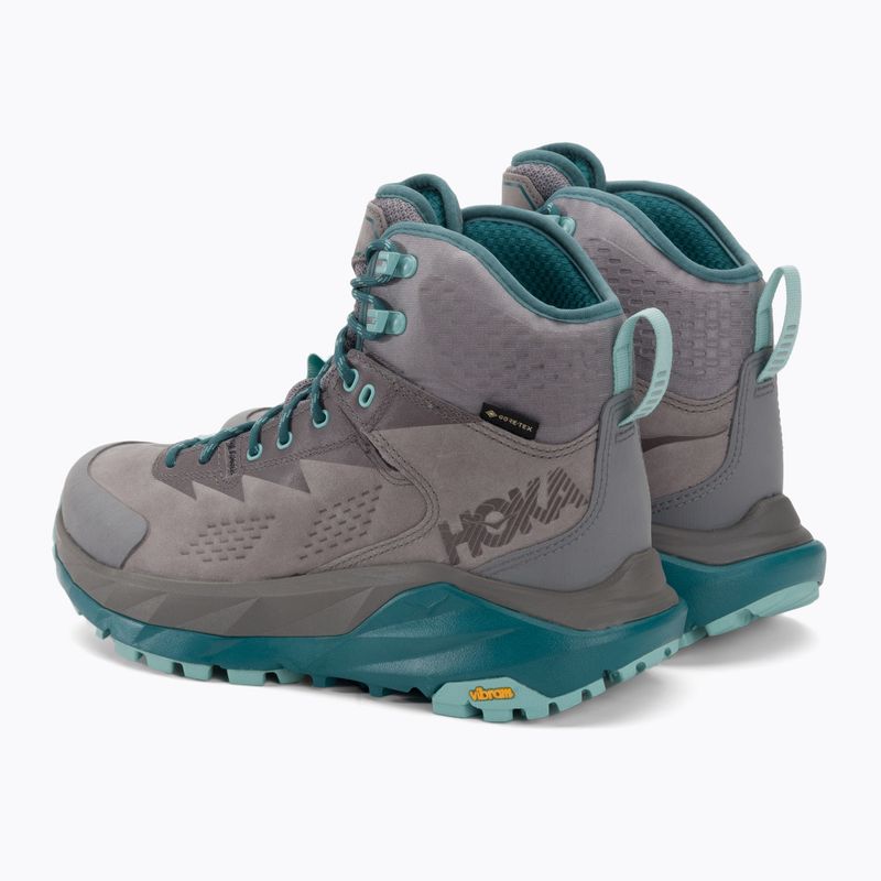 Dámské trekové boty HOKA Kaha GTX frost gray/aqua haze 3