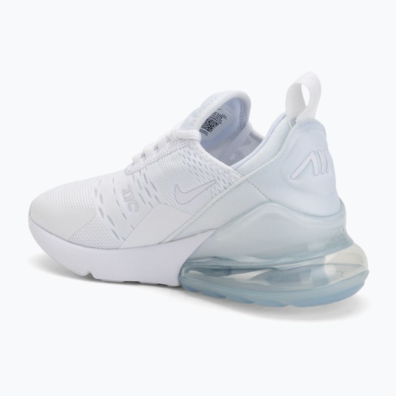 Boty Nike Air Max 270 white/metallic silver/white 3